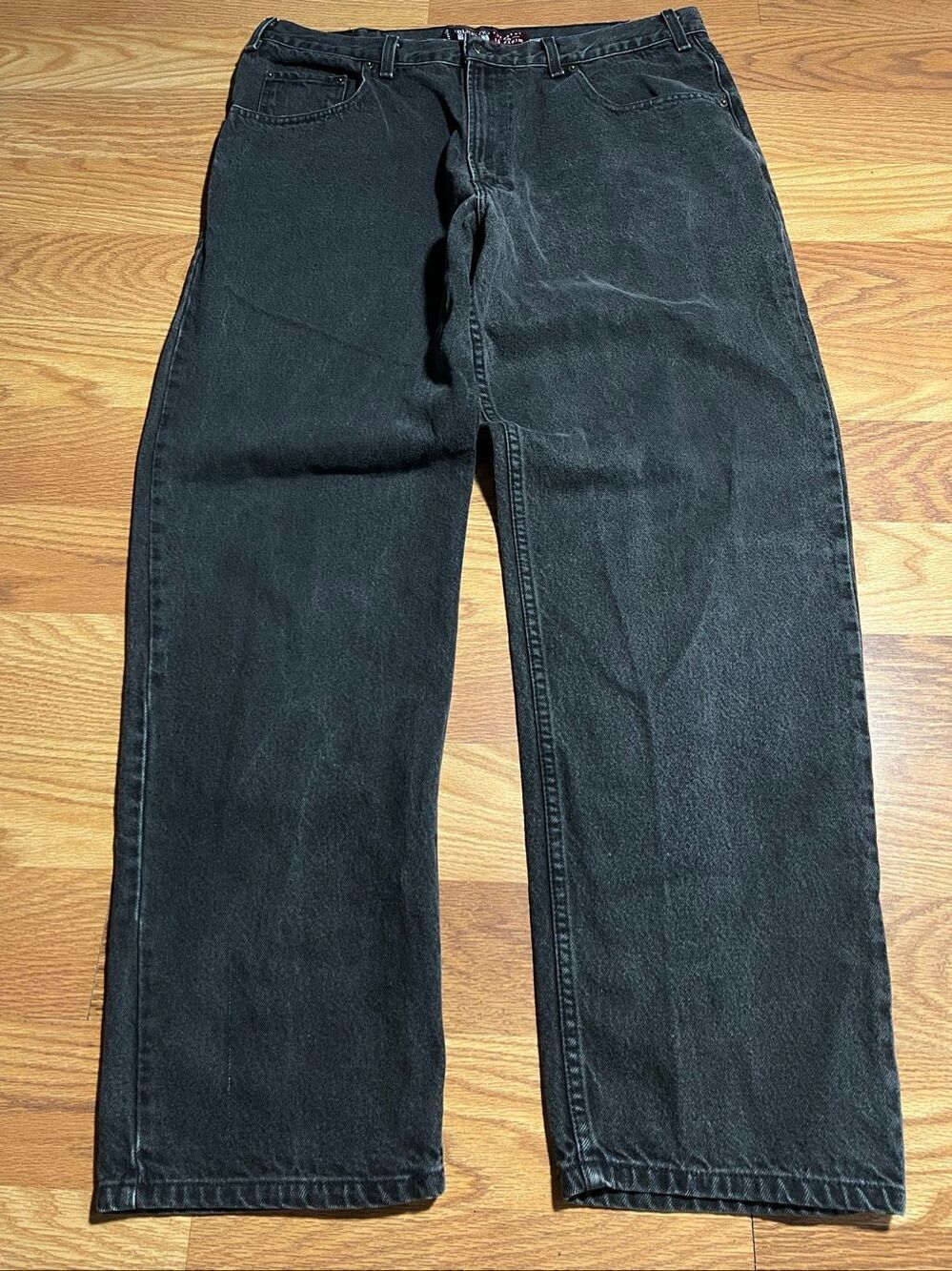 Vintage Old Navy Men’s Baggy Black Jeans 40x34 (Actual 37x32)